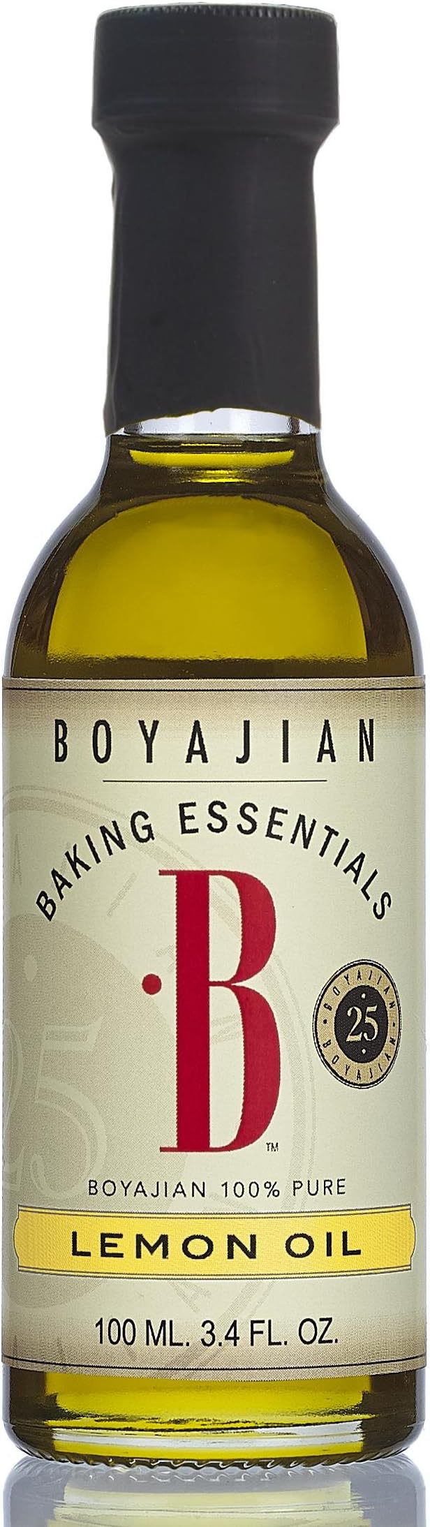 Boyajian Pure Lemon Oil, 3.4 Fluid Ounce
