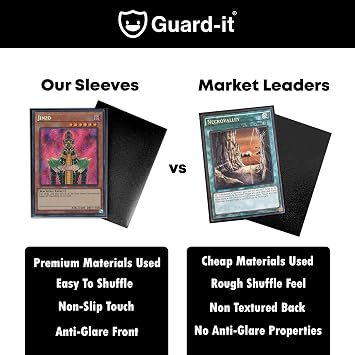 150 Black Small Japanese Size Trading Card Sleeves - Premium Deck Protectors for Yu-Gi-Oh, Cardfight!! Vanguard & Photocards