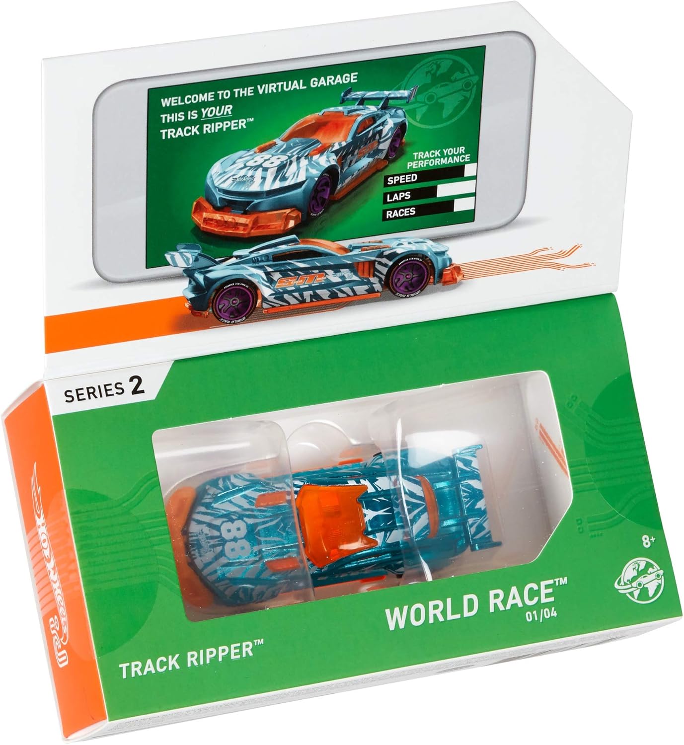 Hot Wheels id Track Ripper Vehicle