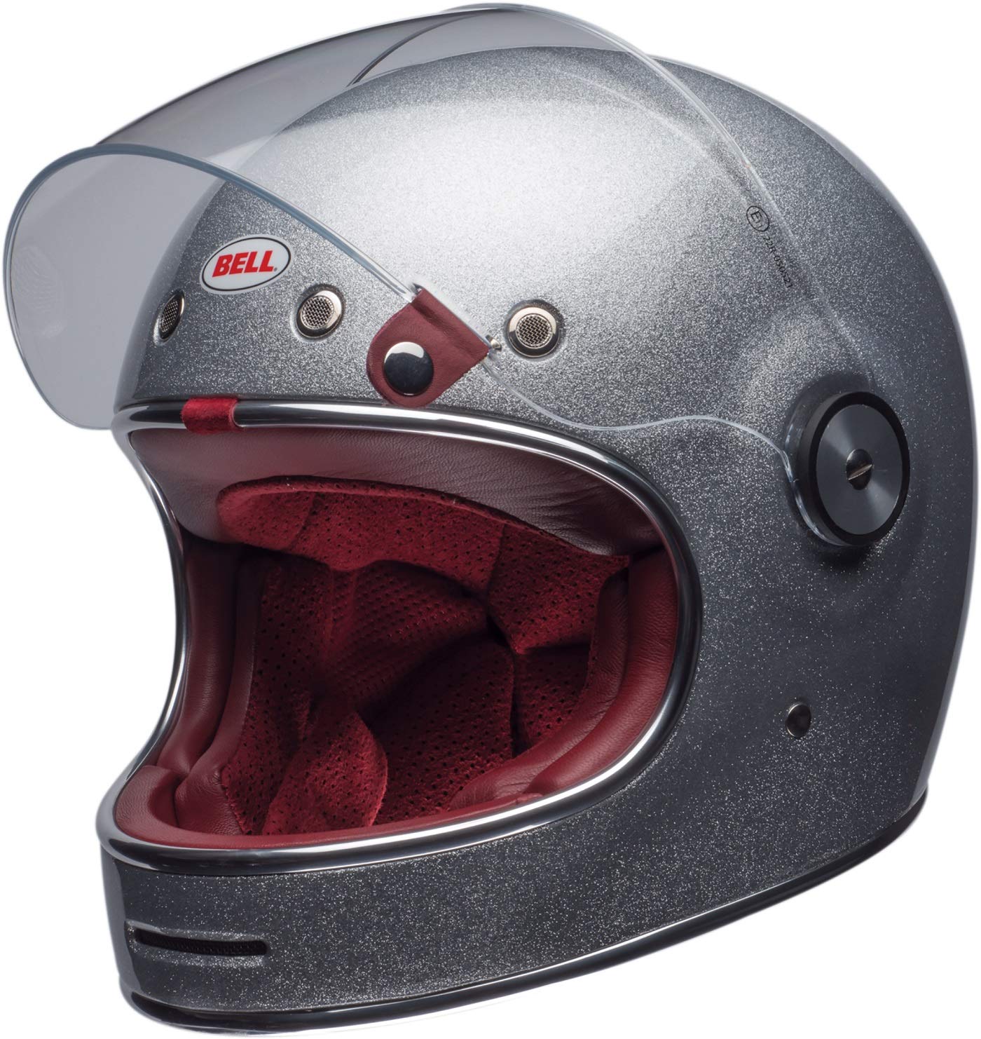HELMET BELL BULLITT DLX FLAKE SILVER S : Amazon.ae