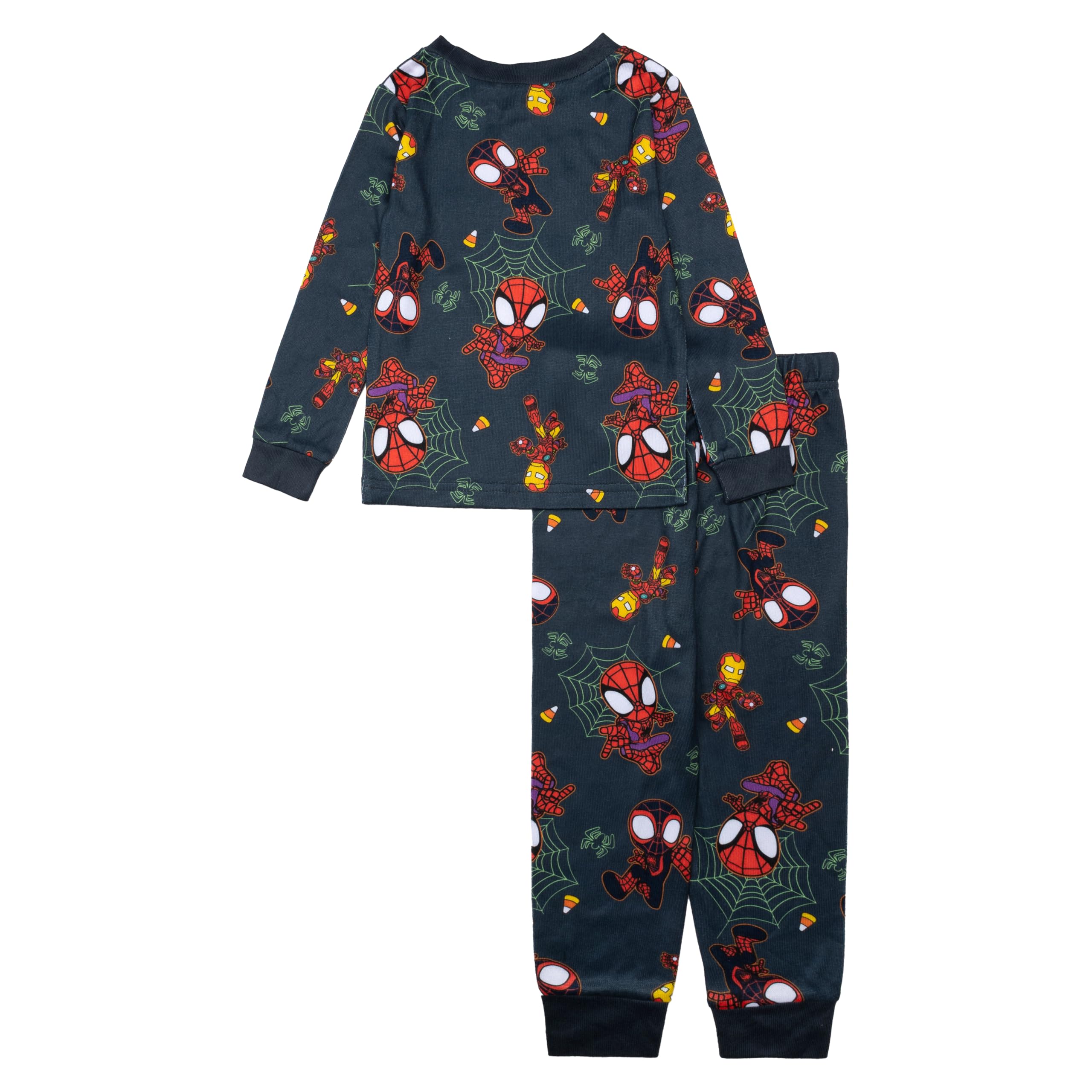 Marvel 2-Piece Loose-Fit Set, Superhero Pajamas, Soft & Cute for Kids Set di Pigiama Bambini e Ragazzi (Pacco da 2)