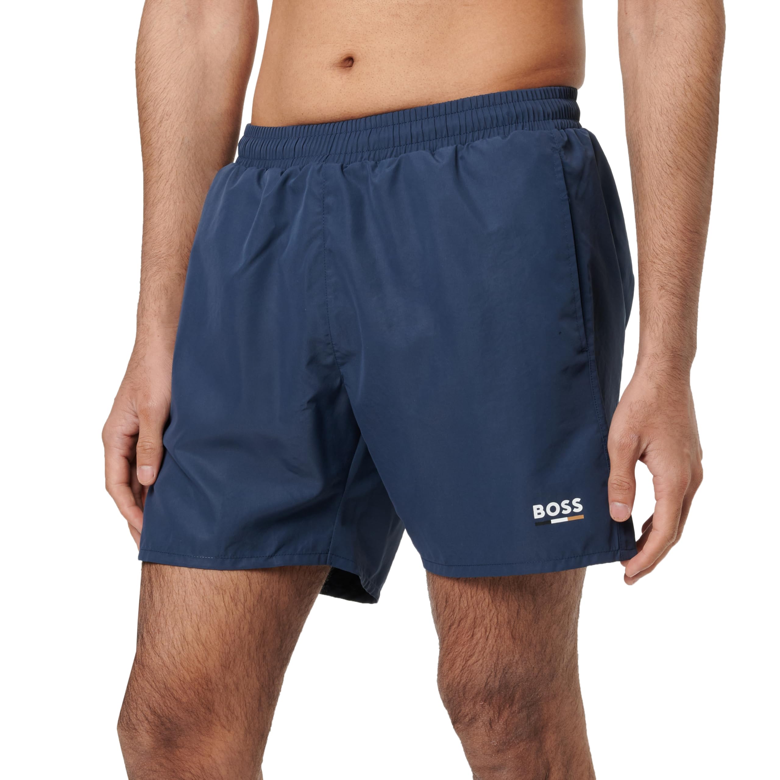 BOSS Men's Swim Shorts, Navy 415, XXL