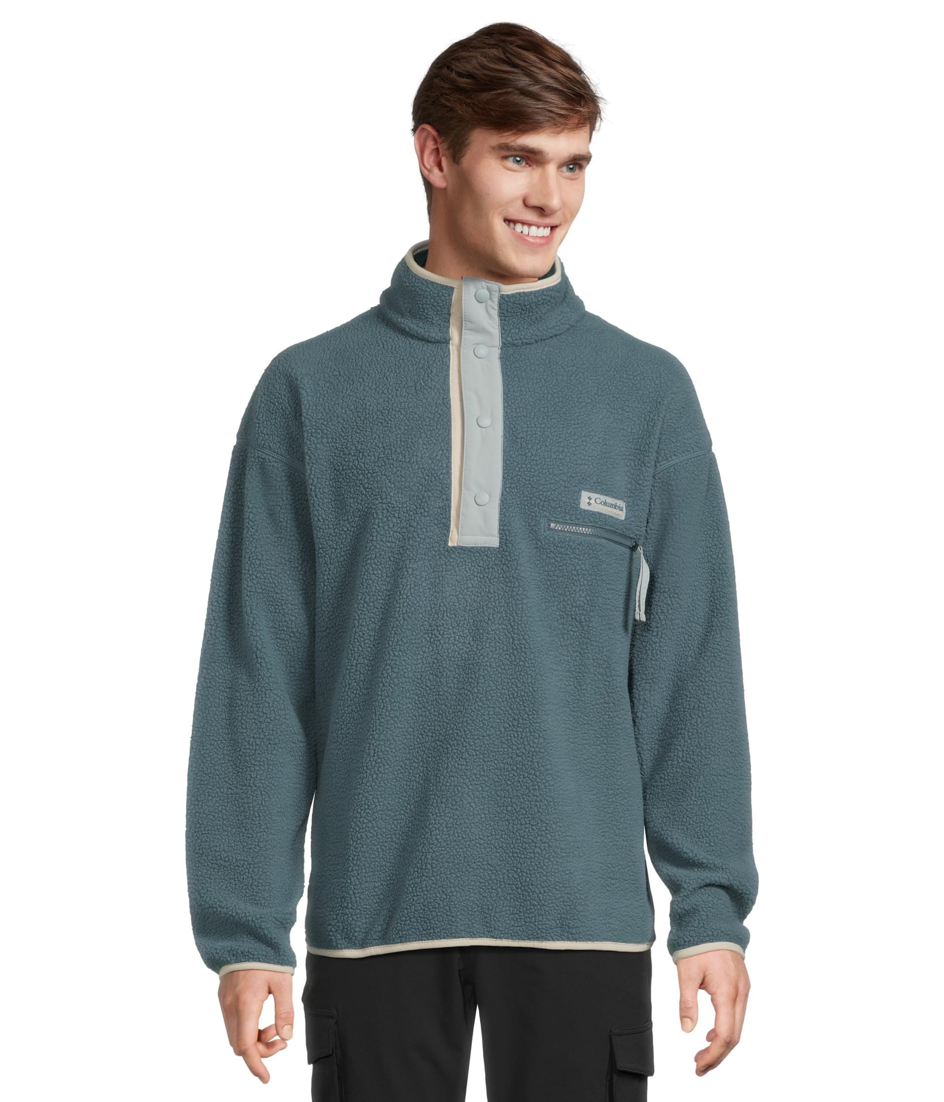 Columbia Lã masculina padrão Helvetia II Half Snap Fleece