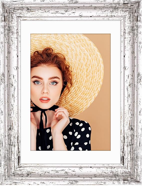 TWING 4x6 Picture Frames with Wave Texture,Rustic