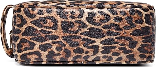 Miniatura 7 de Daisy Rose Neceser cosmético  Bolso de viaje de cuero vegano PU, Leopardo, Neceser