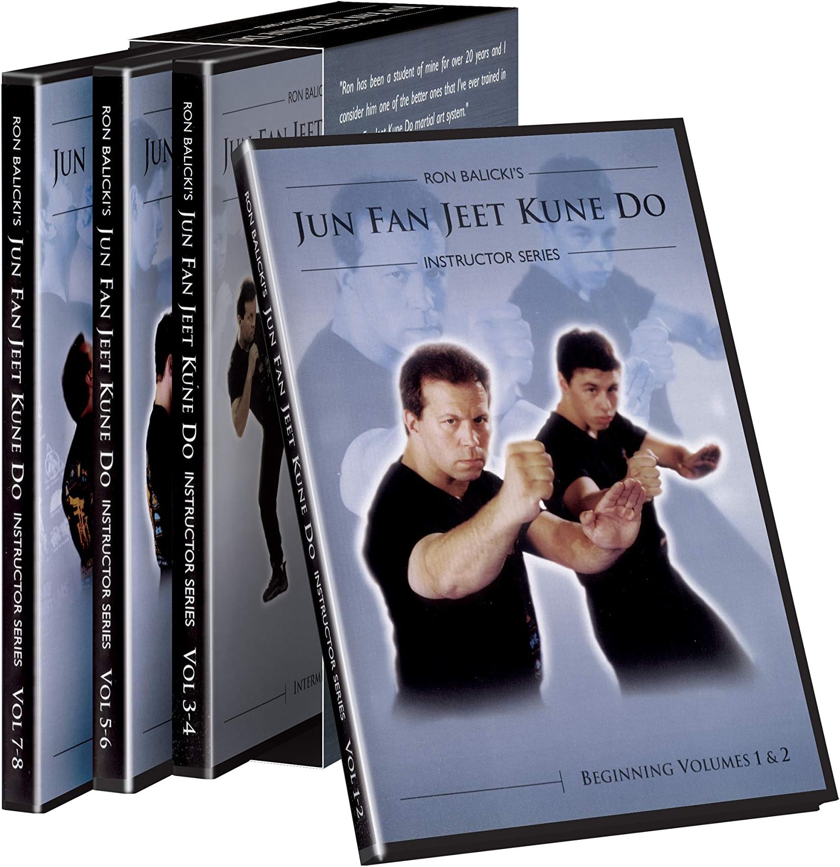 Cold Steel VDJKD Ron Balicki's Jun Fan Jeet Kune Do DVDs