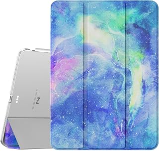 TiMOVO Case for New iPad Air 5th/4th Generation 10.9 inch, iPad Air 5 Case/iPad Air 4 Case, [Support 2nd Gen Apple Pencil Charging] Slim Stand Protective Cover with Auto Wake/Sleep - Dreamy Nebula