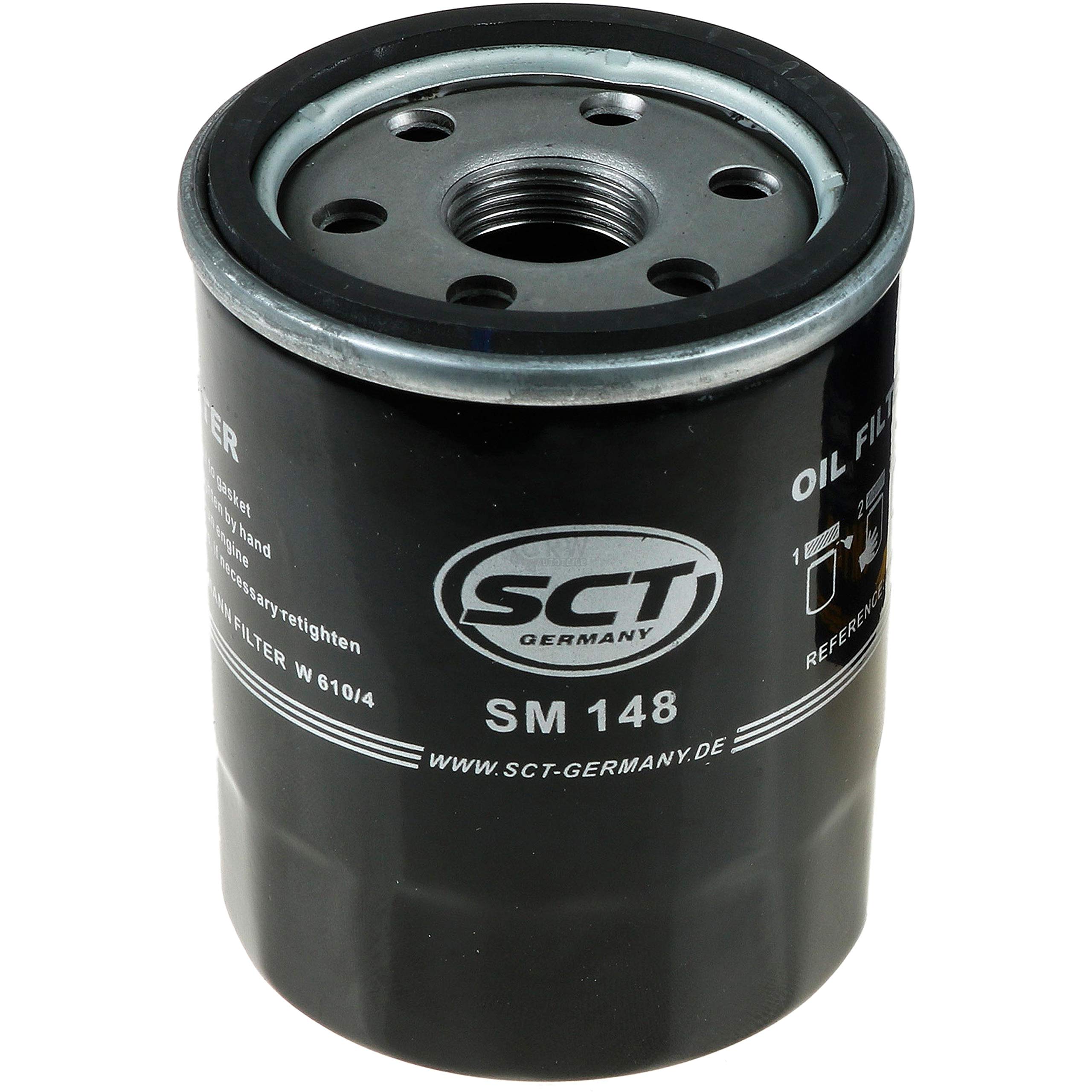 MANNOL Motoröl Set - 6 Liter Defender 10W-40 Mit Luftfilter & Ölfilter Komplettpaket