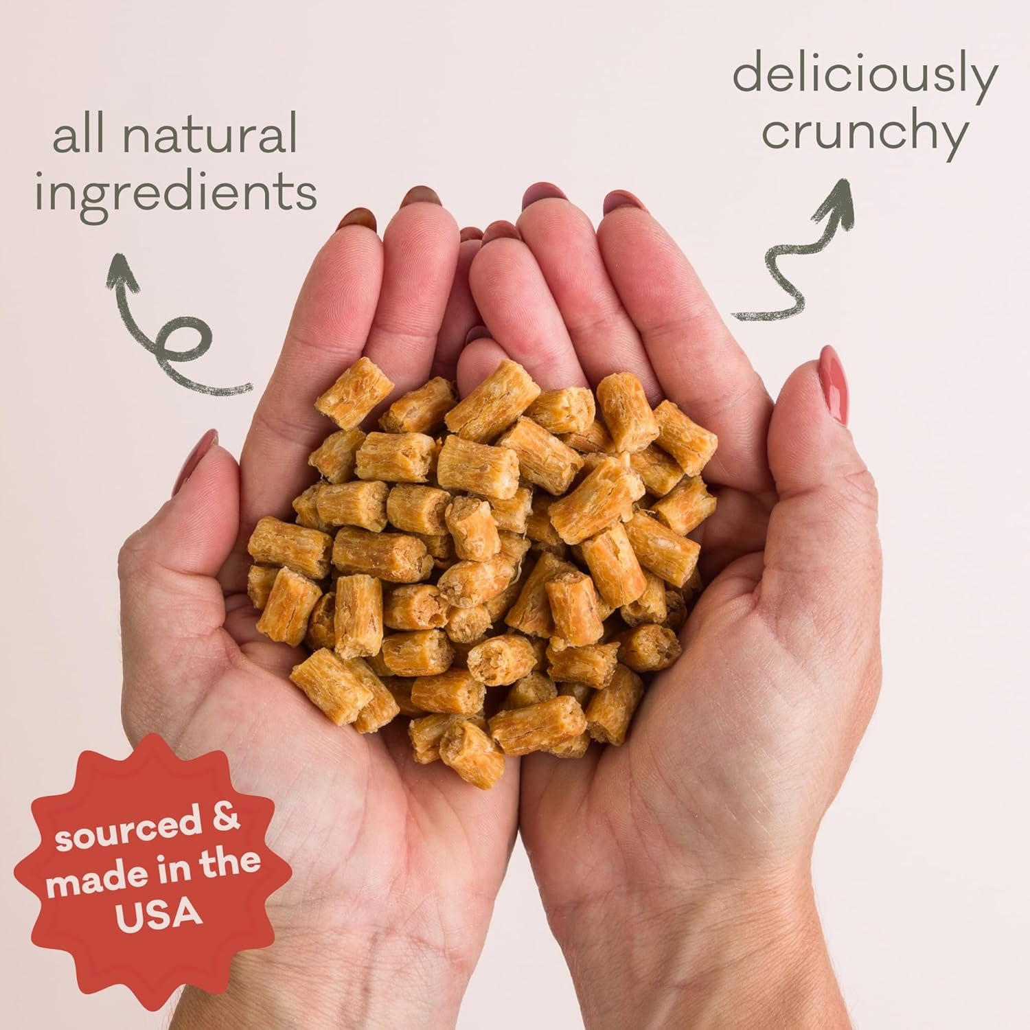 Polkadog Chicken Littles Crunchy Training Bits 3 Pack - All Natural, Limited Ingredient, Training Treats for Dogs. Great for Allergies, Handcrafted in USA - 7oz (3pk)