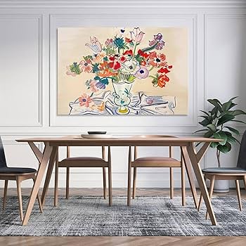 Amazon.co.jp: Raoul Dufy ラウル デュフィ ポスター アネモネ