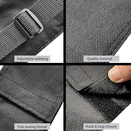 Miniatura 5 de Estuche para taco de billar, almacenamiento de palo de piscina suave negro, bolsa de transporte de 32 pulgadas para palo de taco de billar 12