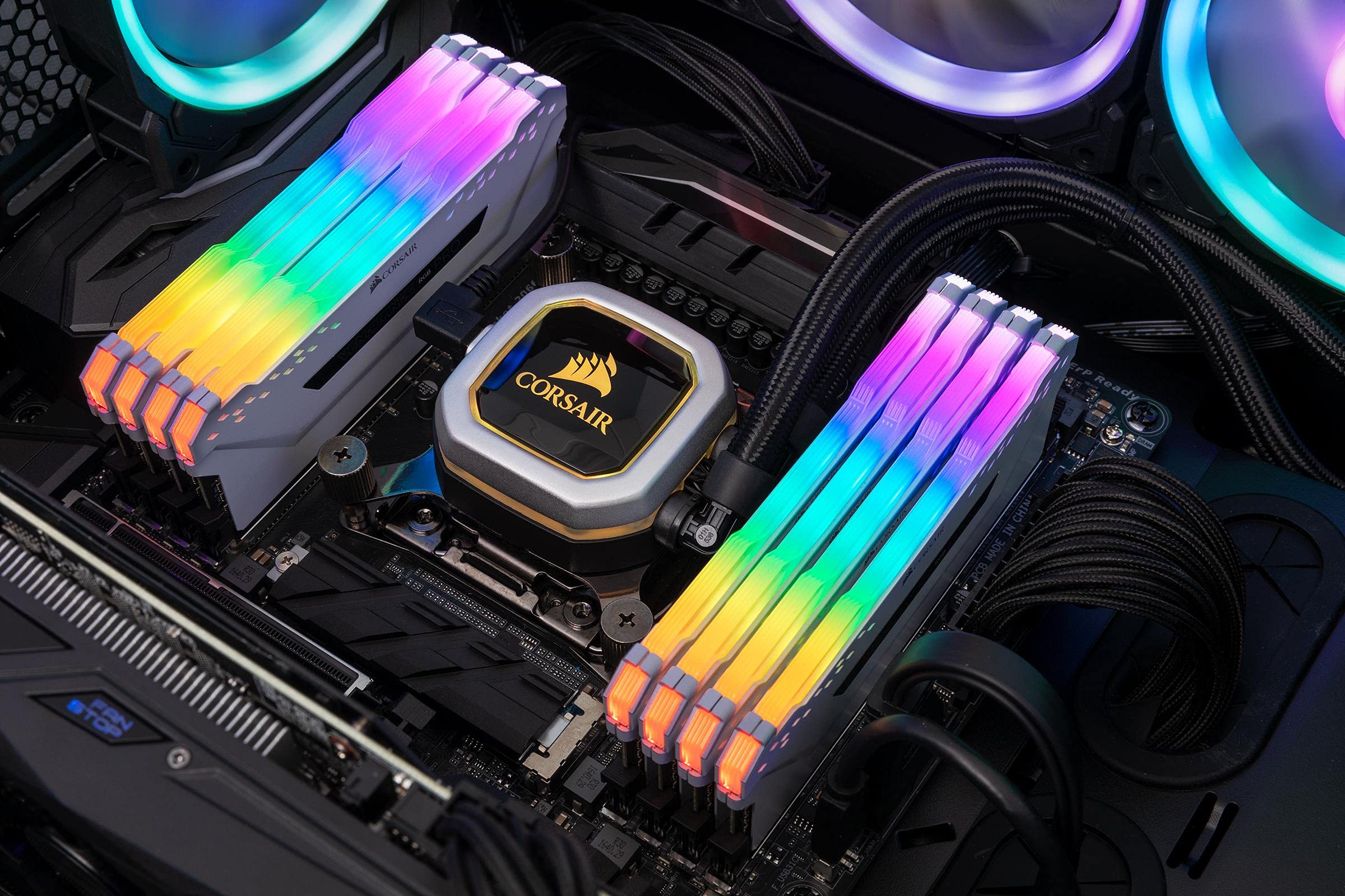 Corsair Módulo de Memoria de 16 GB con hasta 3200 MHz, Blanco, 2 x 8 GB