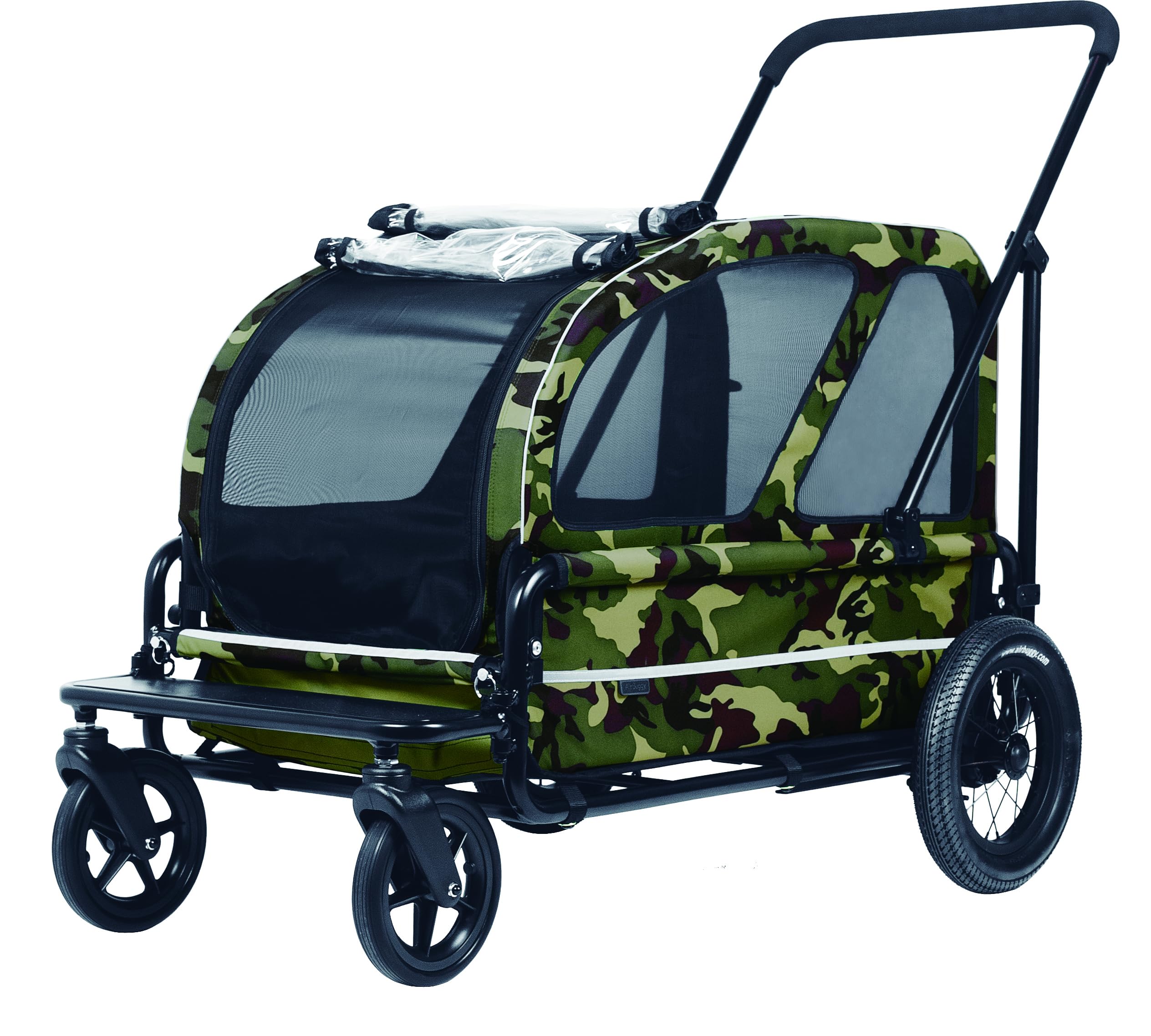 AIRBUGGY エアバギー キャリッジ　ルーフセット　カモフラ柄 AIRBUGGY エアバギー キャリッジ 2点セット （台車 ルーフ） カモフラ