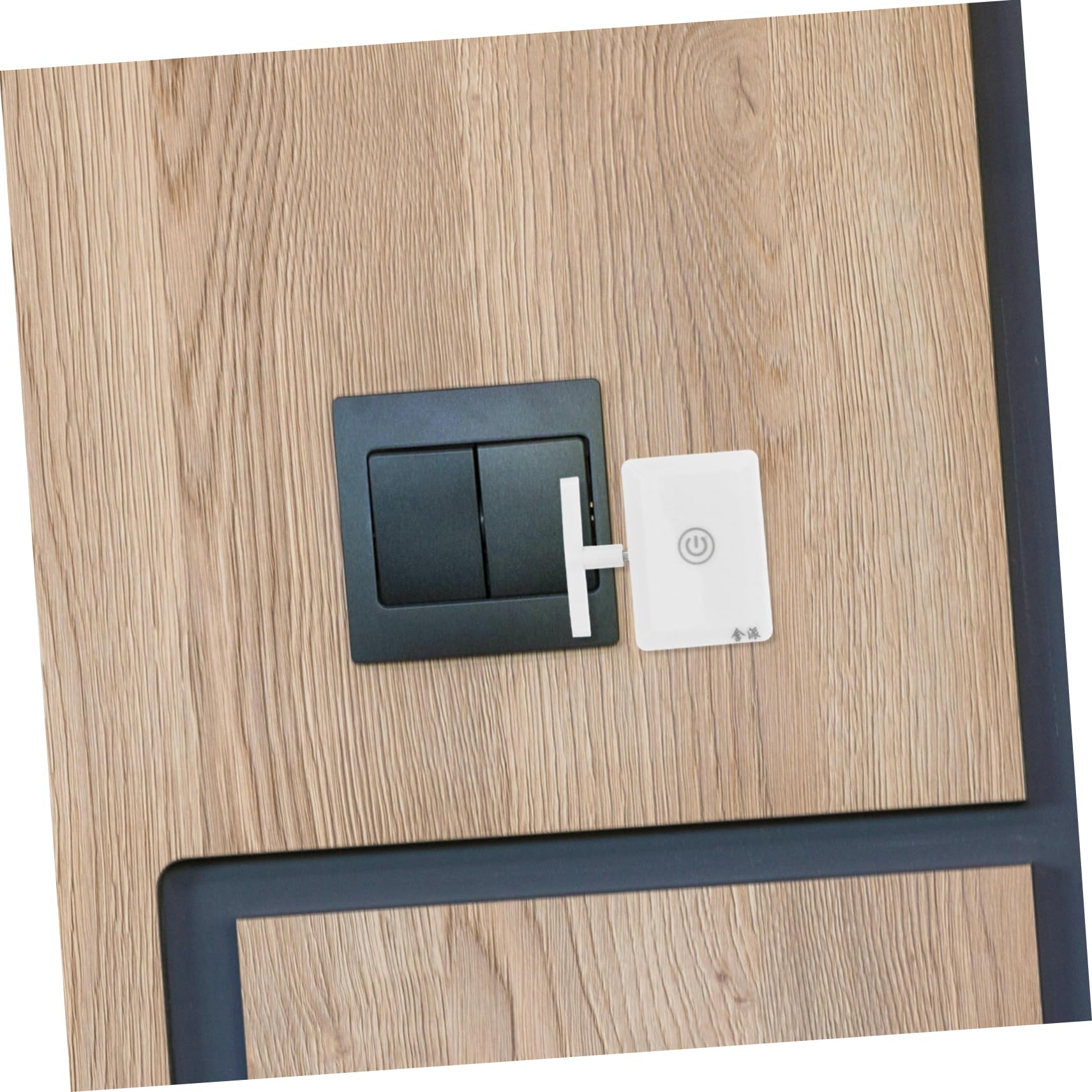 NUOBESTY Interruptor Inalámbrico 12v, Pulsador de Botón Perezoso con Control Táctil y Control Remoto, sin Cableado, para Lámparas y Luces, 2 Juegos