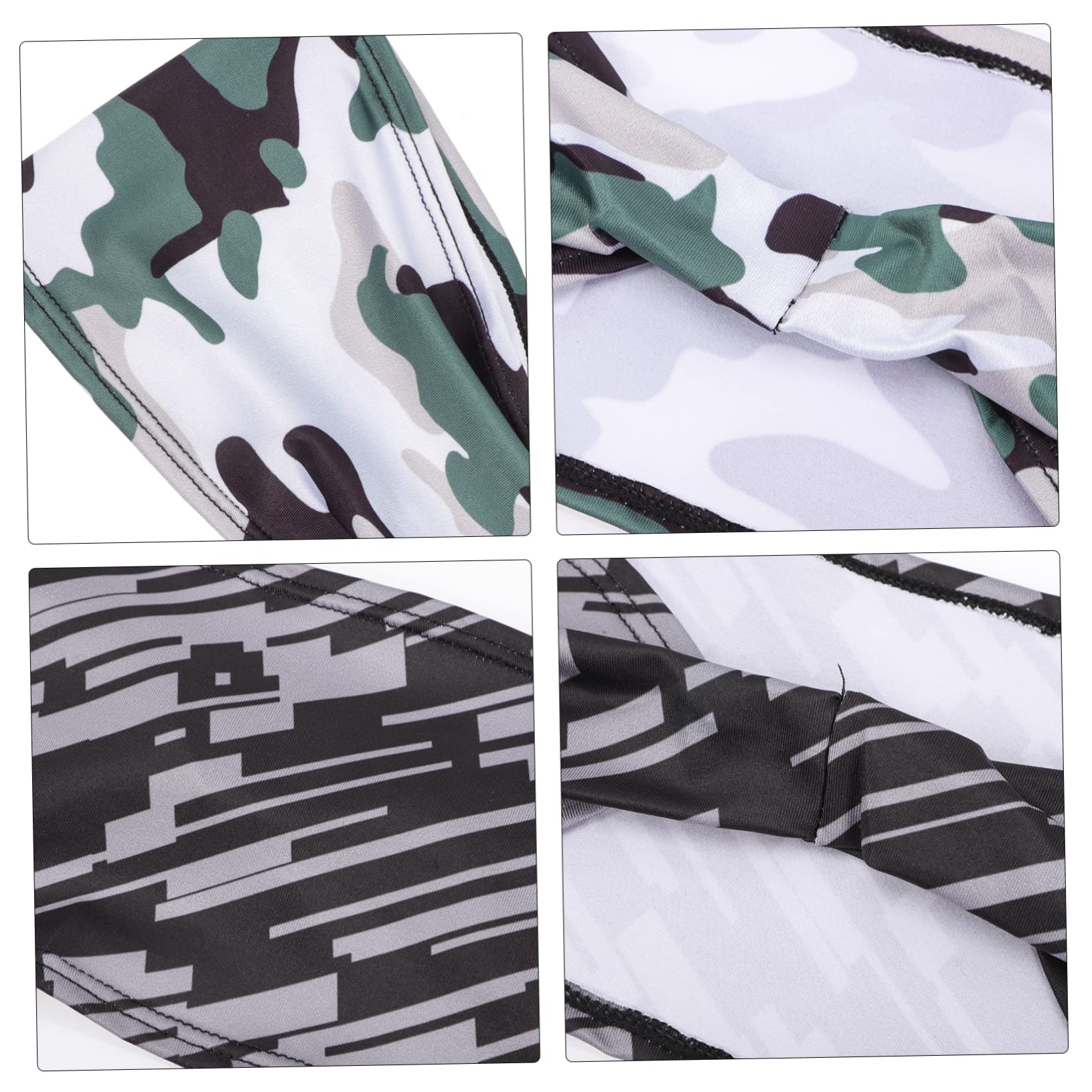BESPORTBLE 3 Set Fascia Per Il Sudore A Fascia Fasce Per Allenamento Fascia Sportiva Da Uomo Bande Bandana Bandane Fasce Da Allenamento Per Uomo Cerchietto Per Poliestere 4 Pezzi * 3