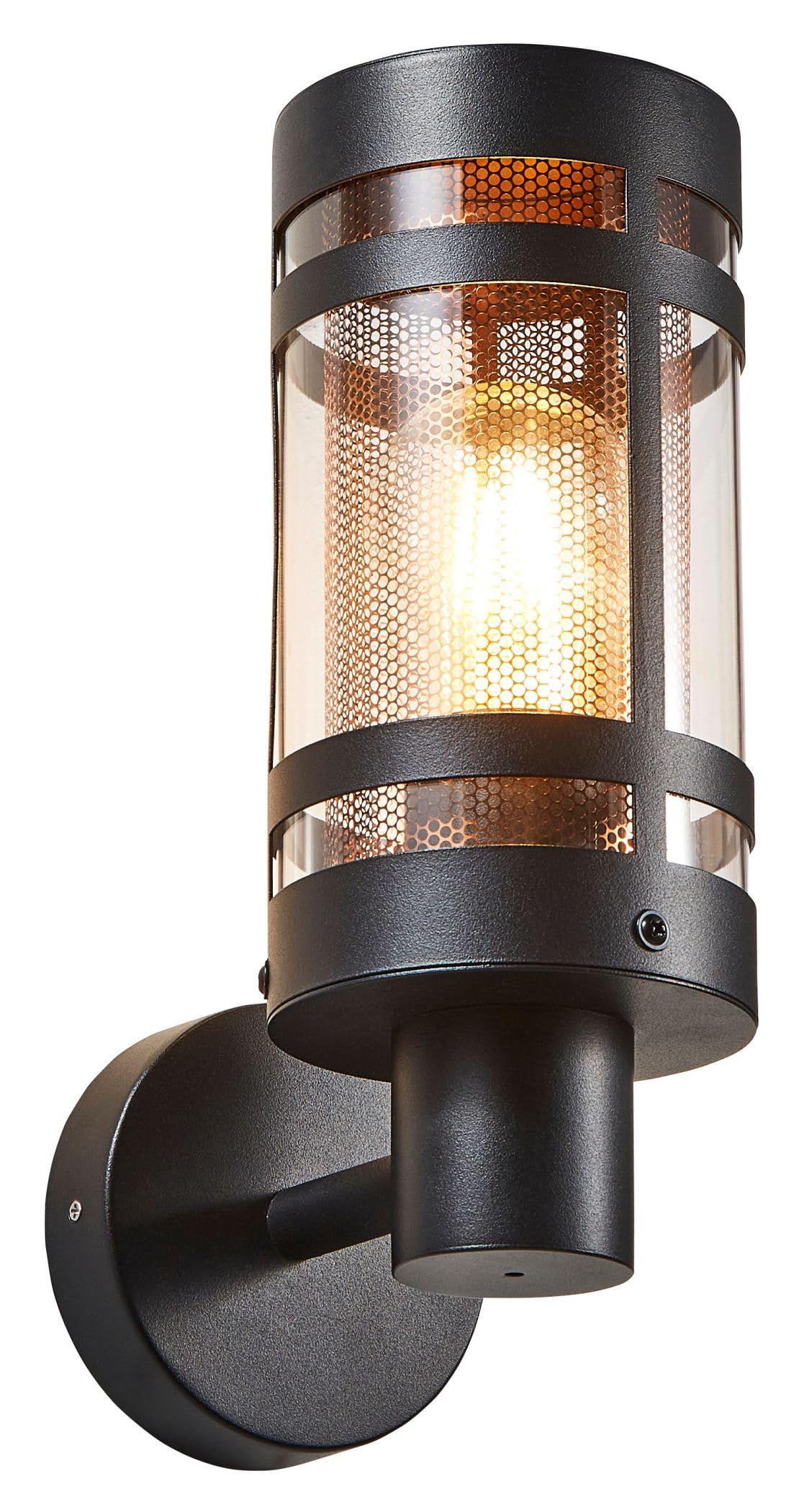 BHS Lighting Malone Outdoor Wall Light - Gold