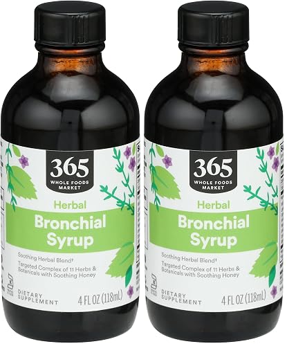 Whole Foods Market, Bronchial Syrup, 4 fl oz (Pack of