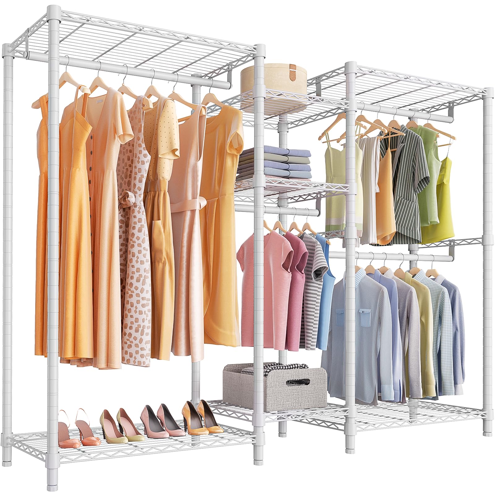 Amazon.com - VIPEK Classic V6 Wire Garment Rack 5 Tiers Heavy Duty