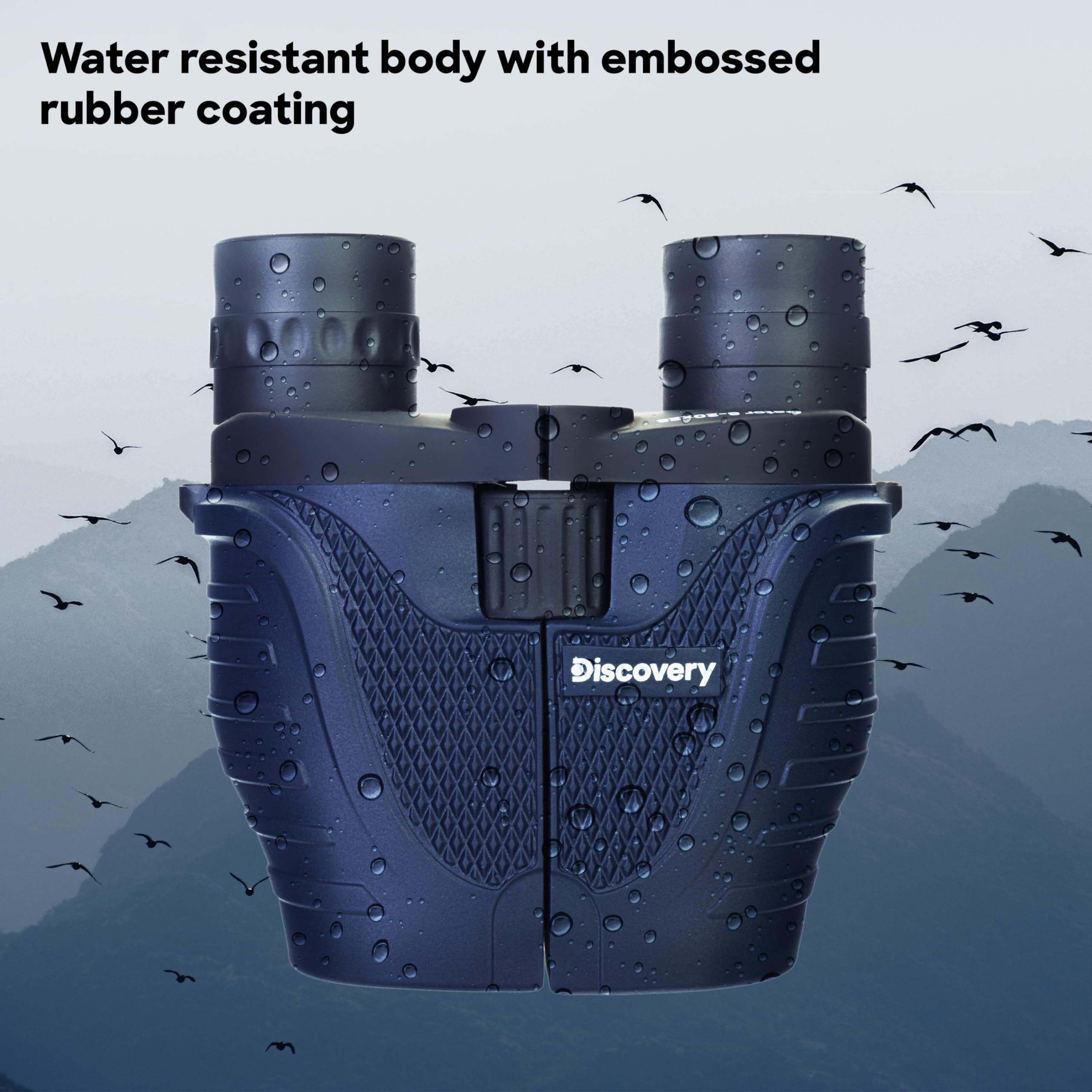 Discovery Gator 8—20x25 Binocolo Tascabile Da Viaggio Con Zoom, Perfetto Per Il Birdwatching e L’Osservazione Della Fauna, Il Turismo, L’Escursionismo, I Concerti e Gli Eventi Sportivi