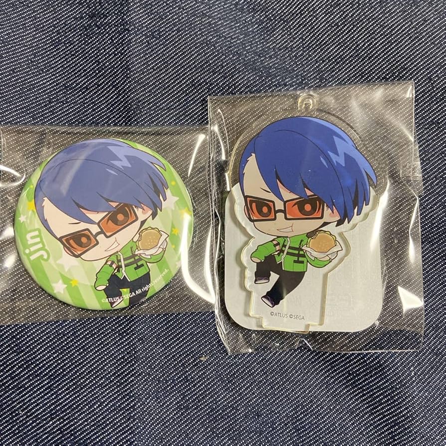 ペルソナ3 楽天コレクション　アクリルスタンド　ストレガ　タカヤ　ジン　チドリ ペルソナ3 楽天コレクション アクリルスタンド ストレガ タカヤ