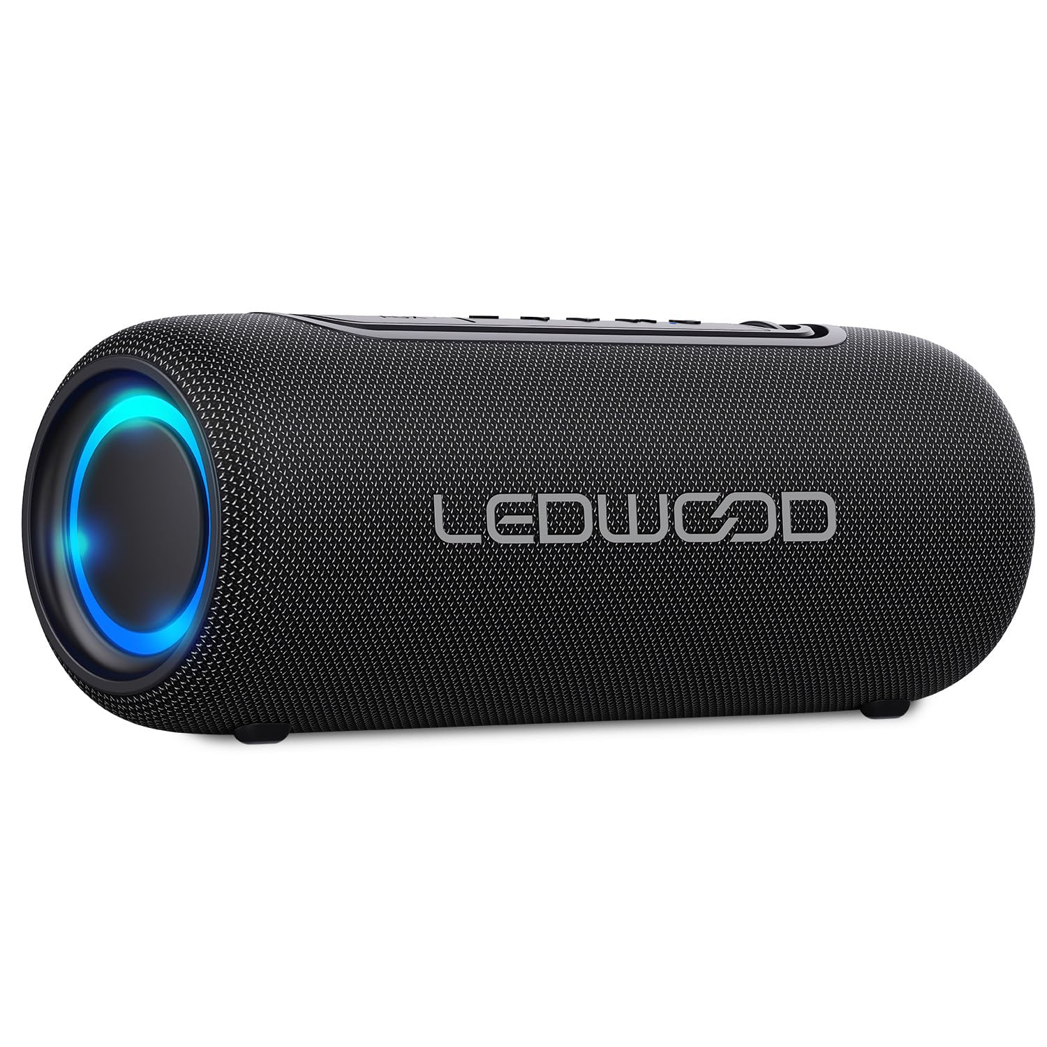 Altoparlante HiFi Libera 100W Ledwood XS100, Effetto LED, Buetooth USB, TWS, IPX5, Assistente Vocale, 10W RMS, Batteria 2000mAh