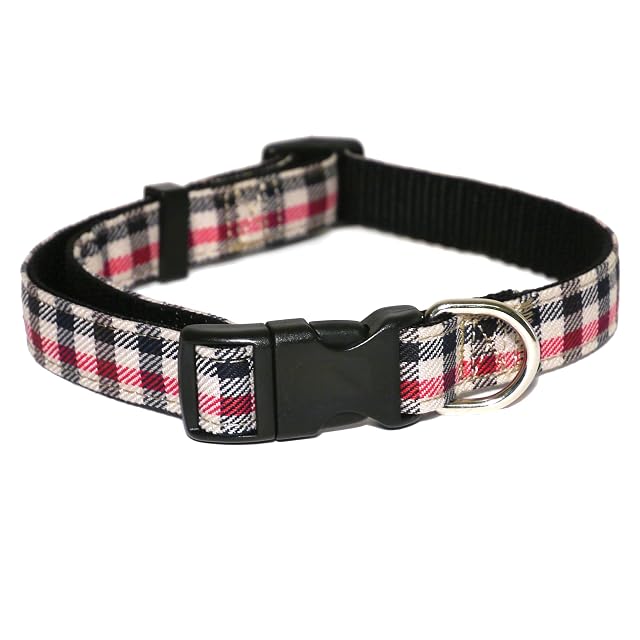 ROSEWOOD rosewod Comprobar Collar de Perro, 14 - 50,8 cm, Rojo