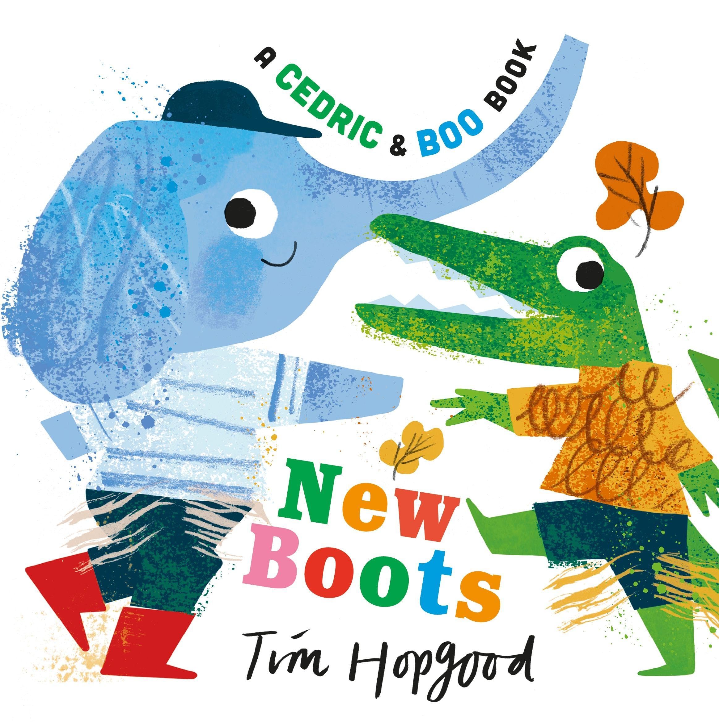 Cedric & Boo Book New Boots