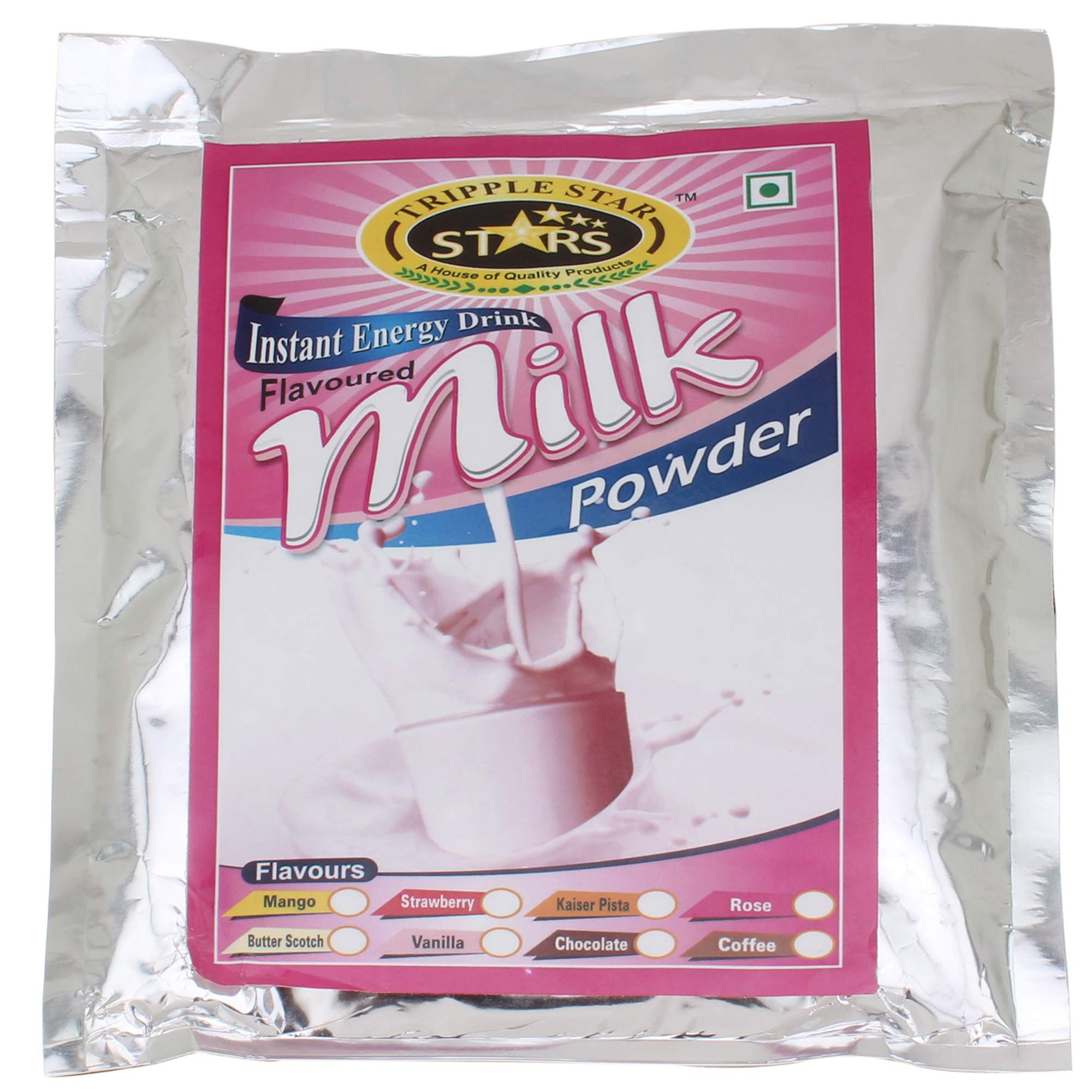 Tripple Star Chocolate Flavoured Milk Powder - 200gms-image-3