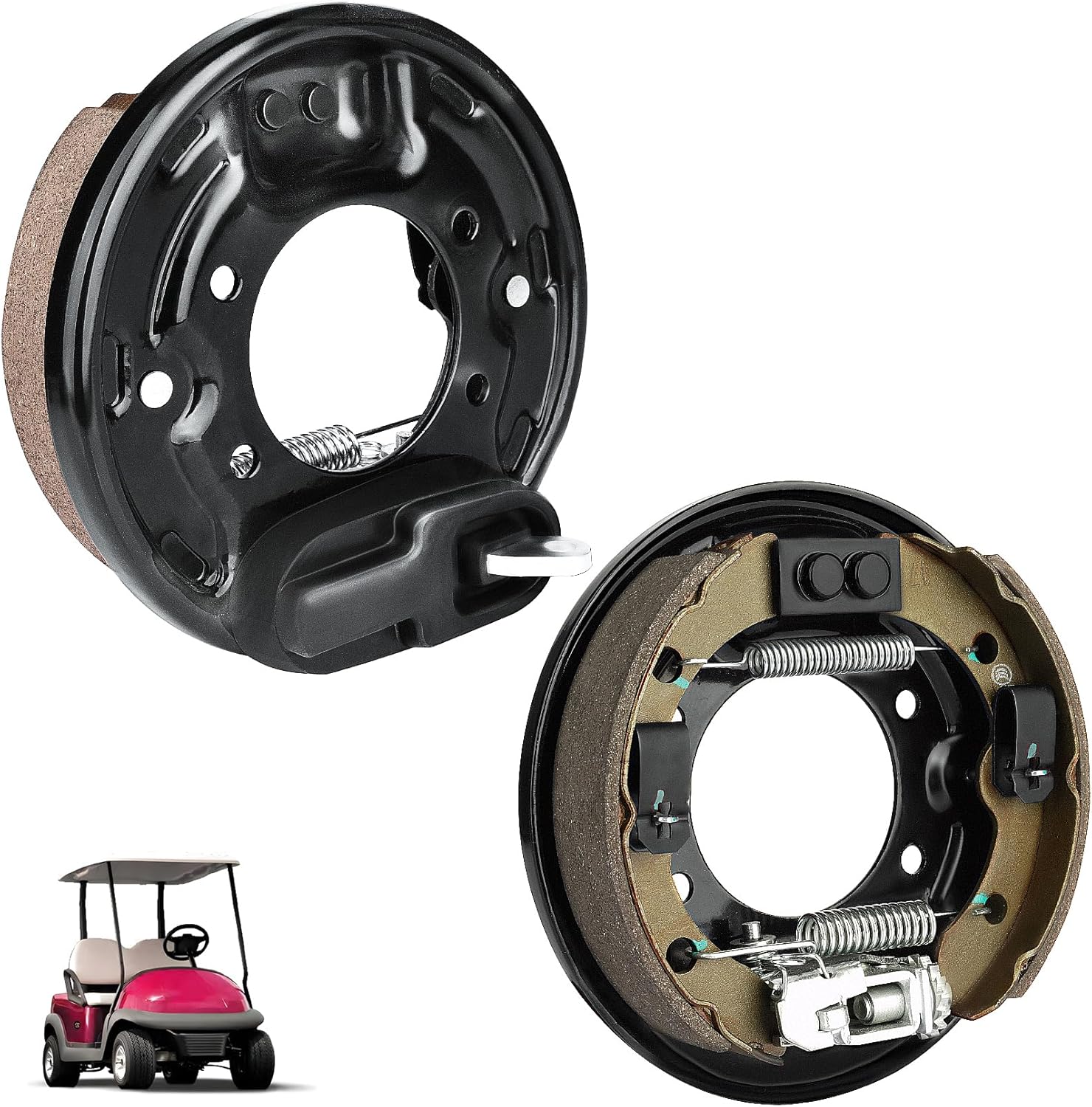 Drive-up Club Car Brake Assembly, Rear Brake Cluster for Club Car Precedent DS1995-Up and Tempo 2018-Up, Golf Cart Brakes OEM 101823301 103380202