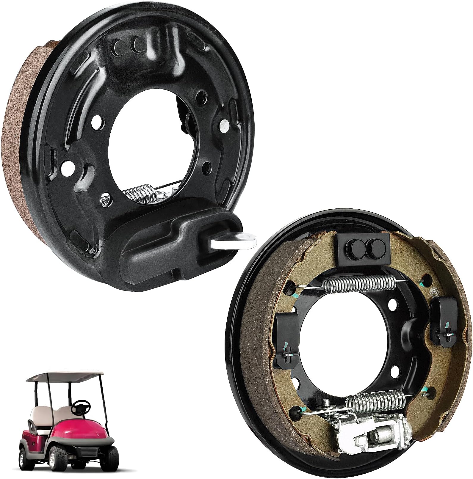 DRIVE UP Club Car Brake Assembly, Rear Brake Cluster for Club Car Precedent DS1995-Up and Tempo 2018-Up, Golf Cart Brakes OEM 101823301 103380202