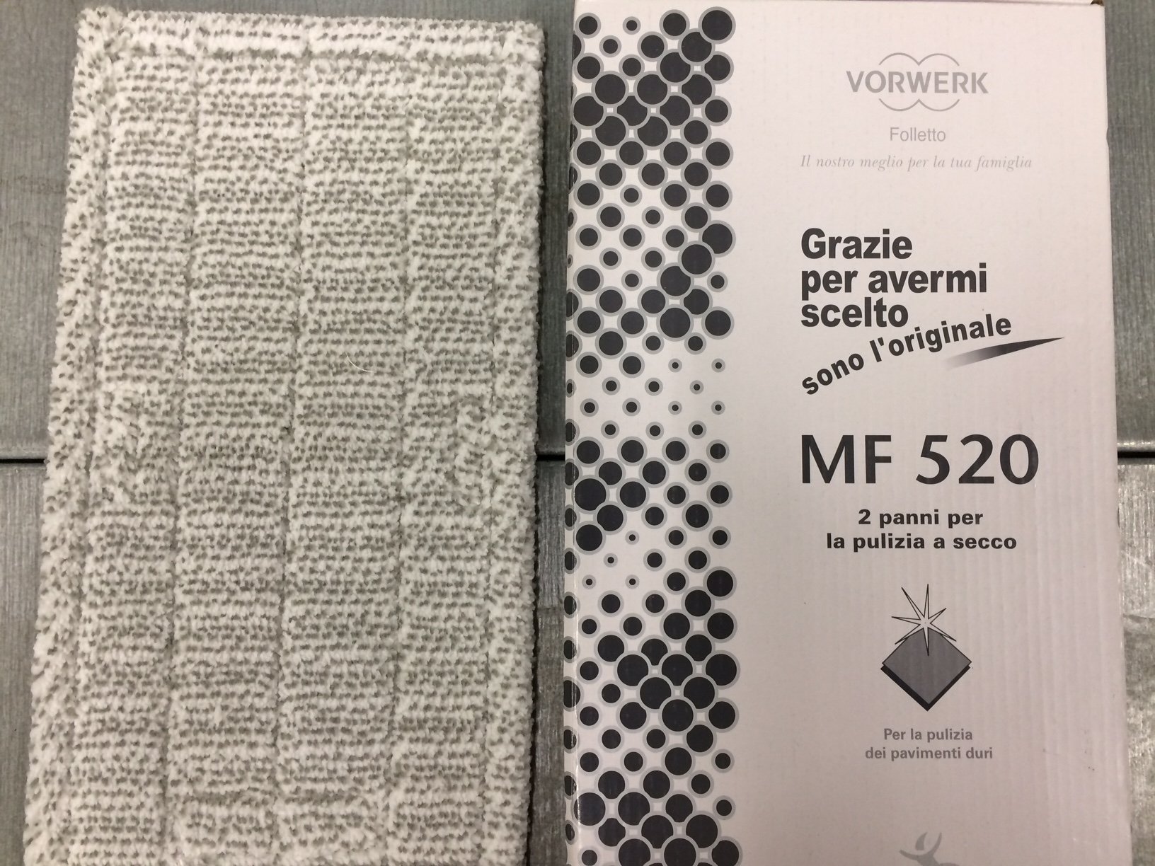 4 Panni ORIGINALI SOFT Per Pulilava F 520-530 Lavapavienti (duri