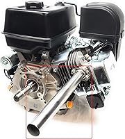 Vista 1 de Tubo de escape para Go Kart Predator 301cc y 420cc, GX Hondas, motores de barro.