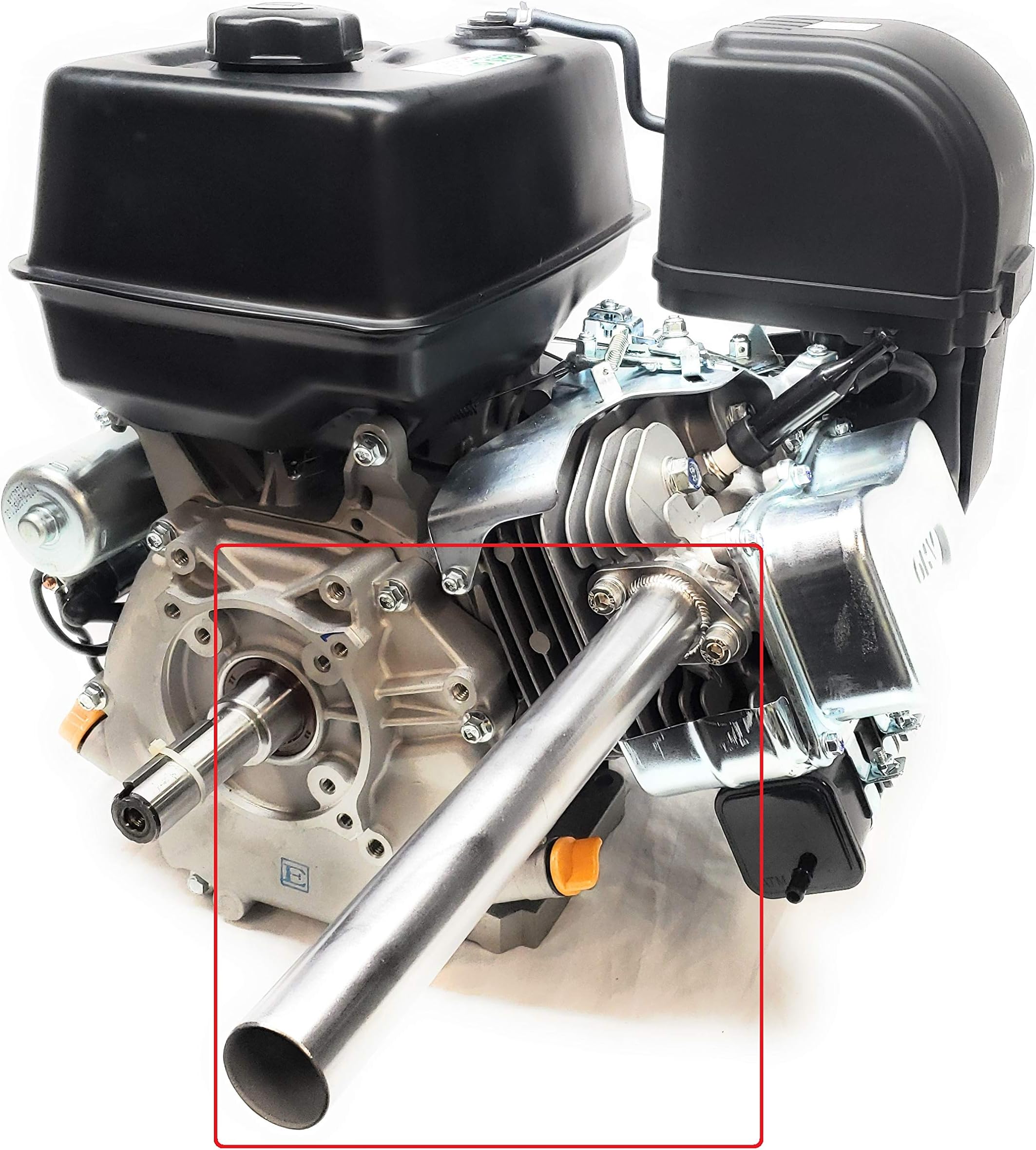 Header Exhaust Pipe for Go Kart Predator 301cc & 420cc, GX Hondas, Mud motors.
