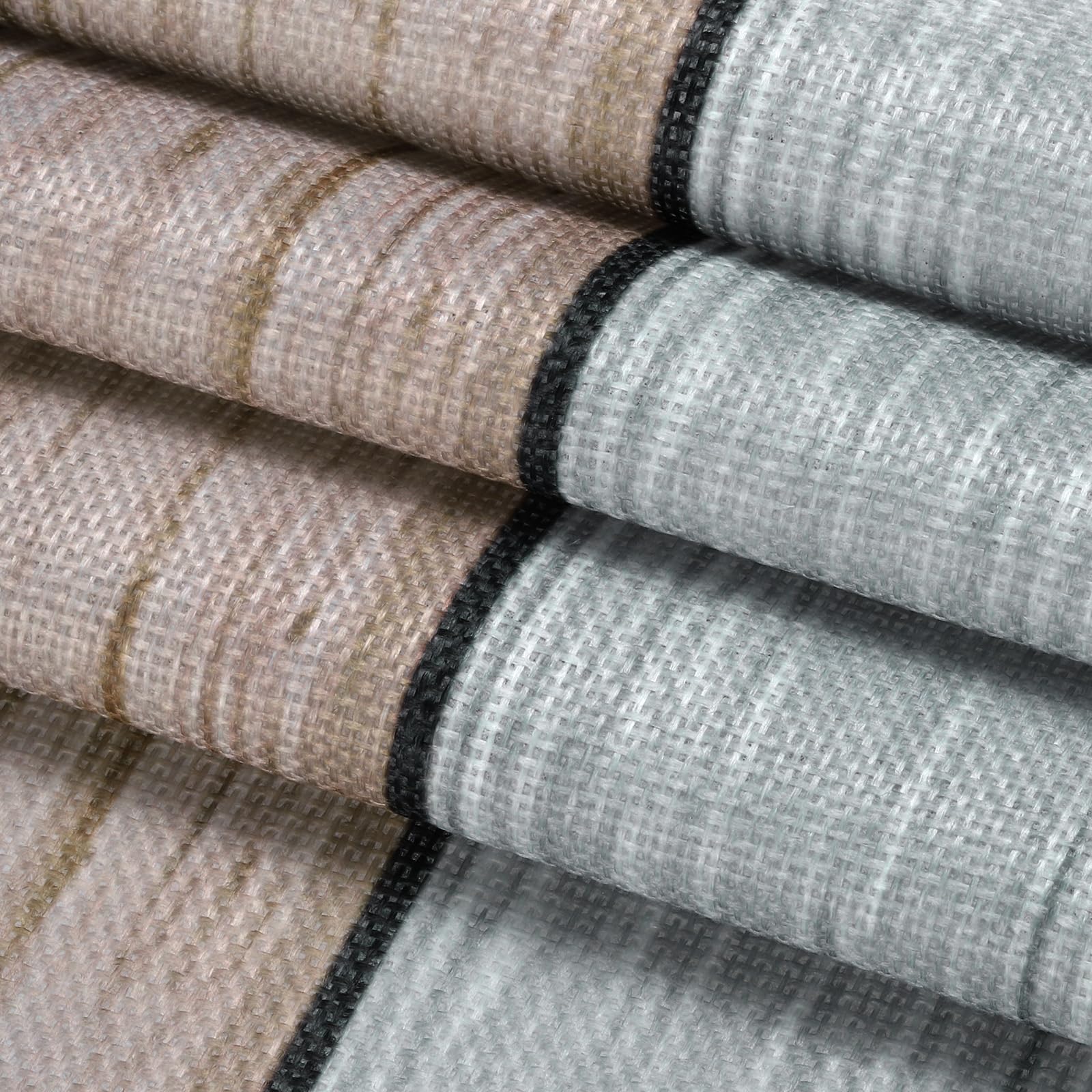 uxcell Table Runner 72" x 13", Retro Cotton Linen Table Runner, Brown Gray Stripes, Brown/Dark Grey/Khaki/Grey/Light Grey - Image 3