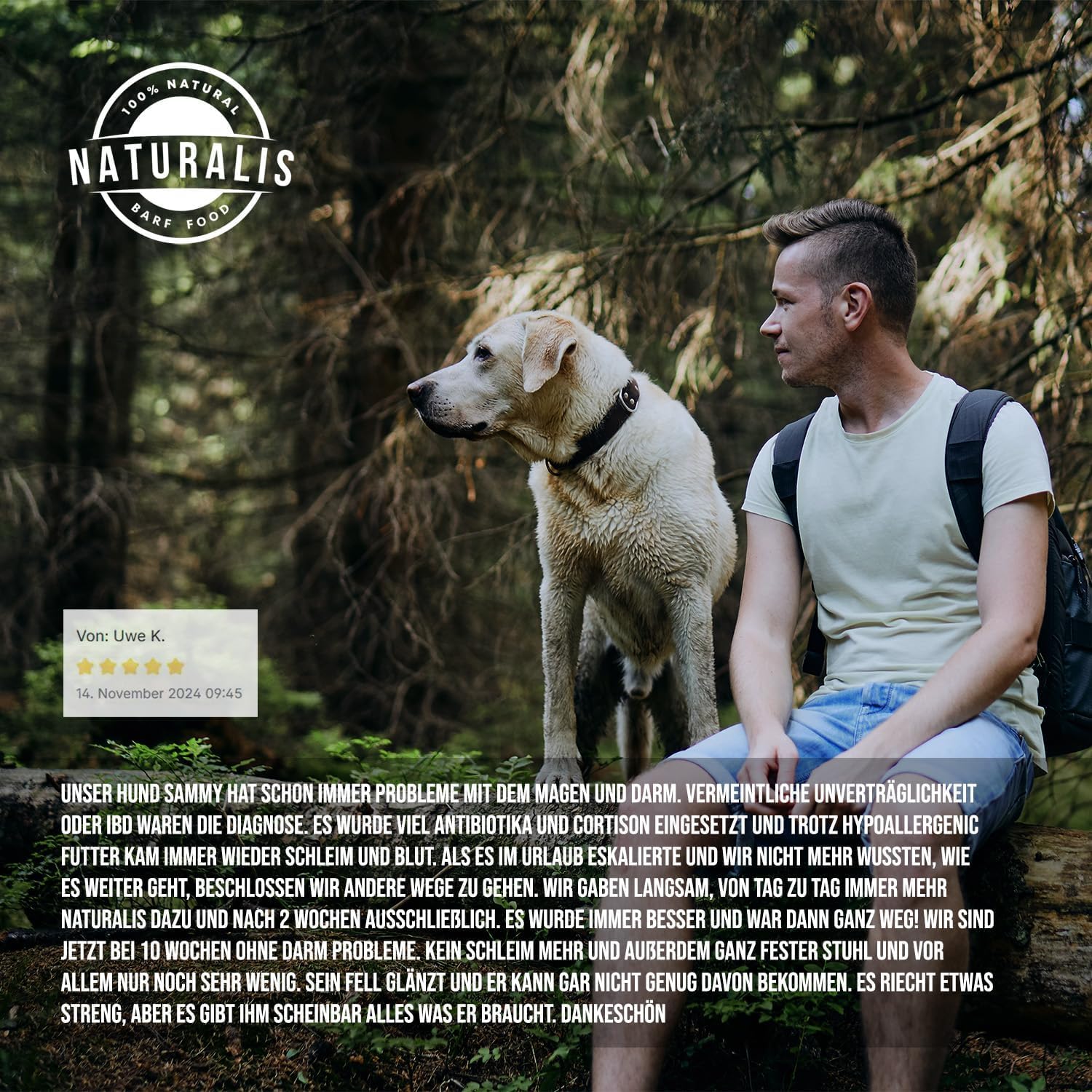 Naturalis Smart 80 Barf sucha karma dla psów, 5 kg, łososiowa, pełnoporcjowa, bez dodatków, bezzbożowa, sojowa, bezglutenowa, 100% naturalna, delikatnie suszona na powietrzu, korzystna cena!