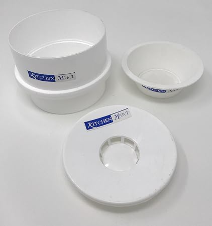 Kitchen Mart Filter Set (Big Filter, Small Filter and Fliter Lid) Suitable for Preethi Coffee Maker Models - CM208, CM210 and CM212 only