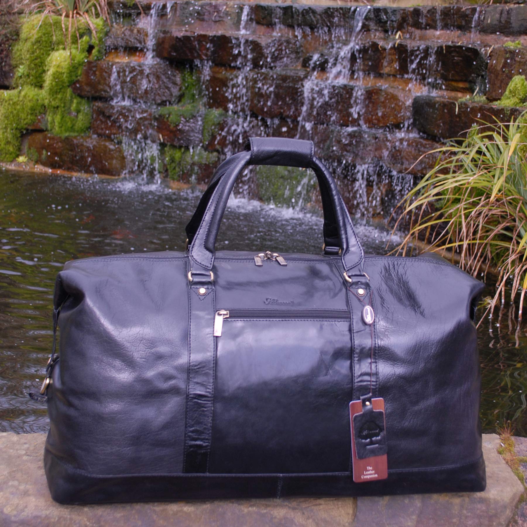 ASHWOOD - Bolso de Viaje Ideal para el Fin de Semana - Cuero