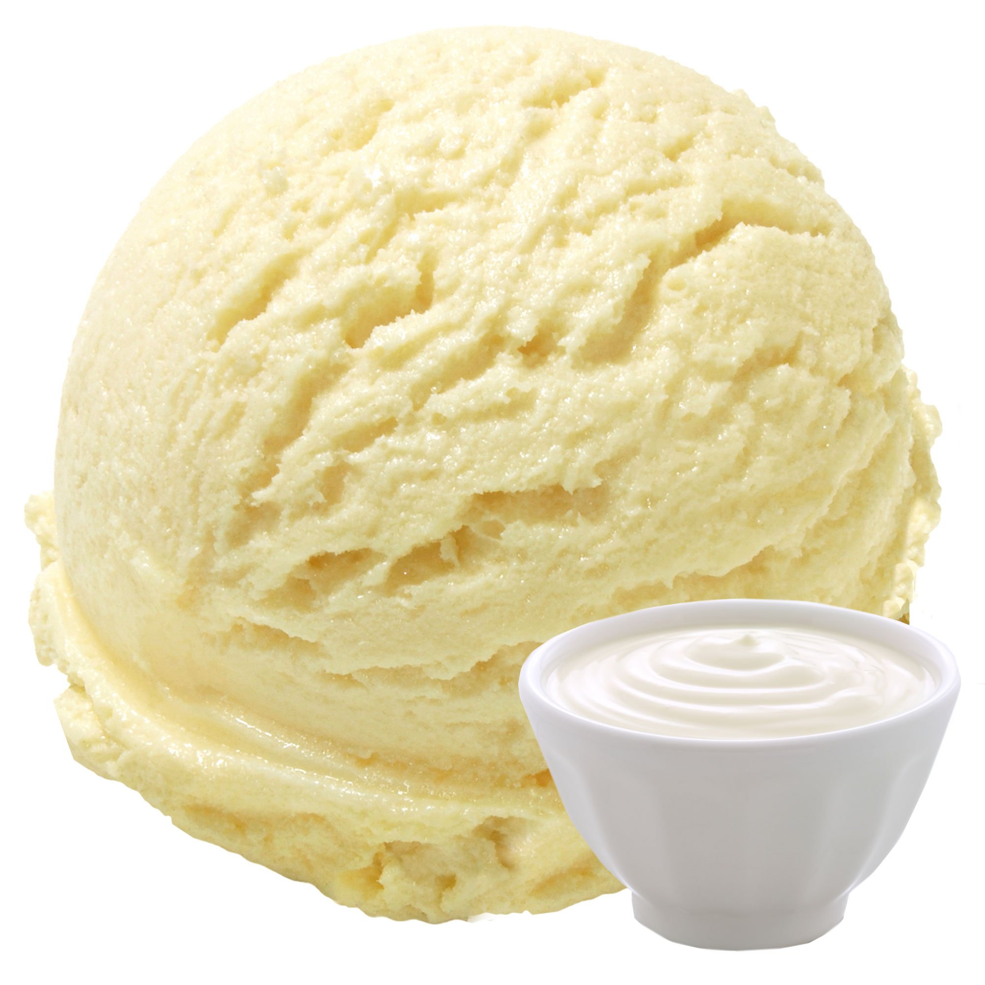 Sabor de yogur 1 kg Helado de Gino Gelati para helado en leche