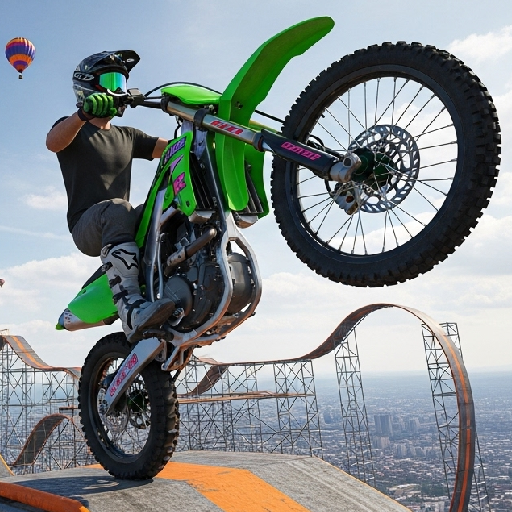 Daredevil Stunt Rider Bike Game