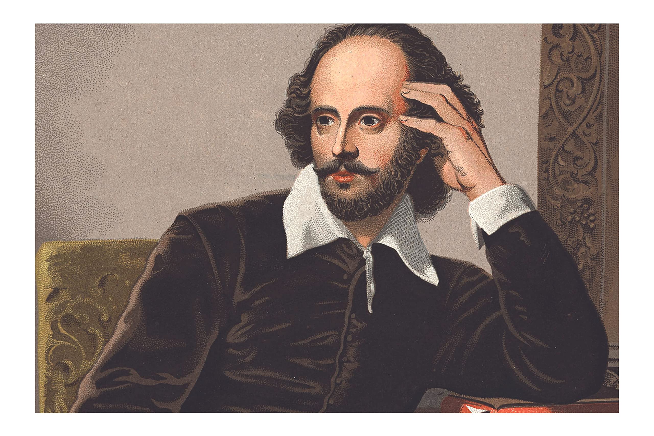 William Shakespeare Poster|English Playwright, Poet and Actor