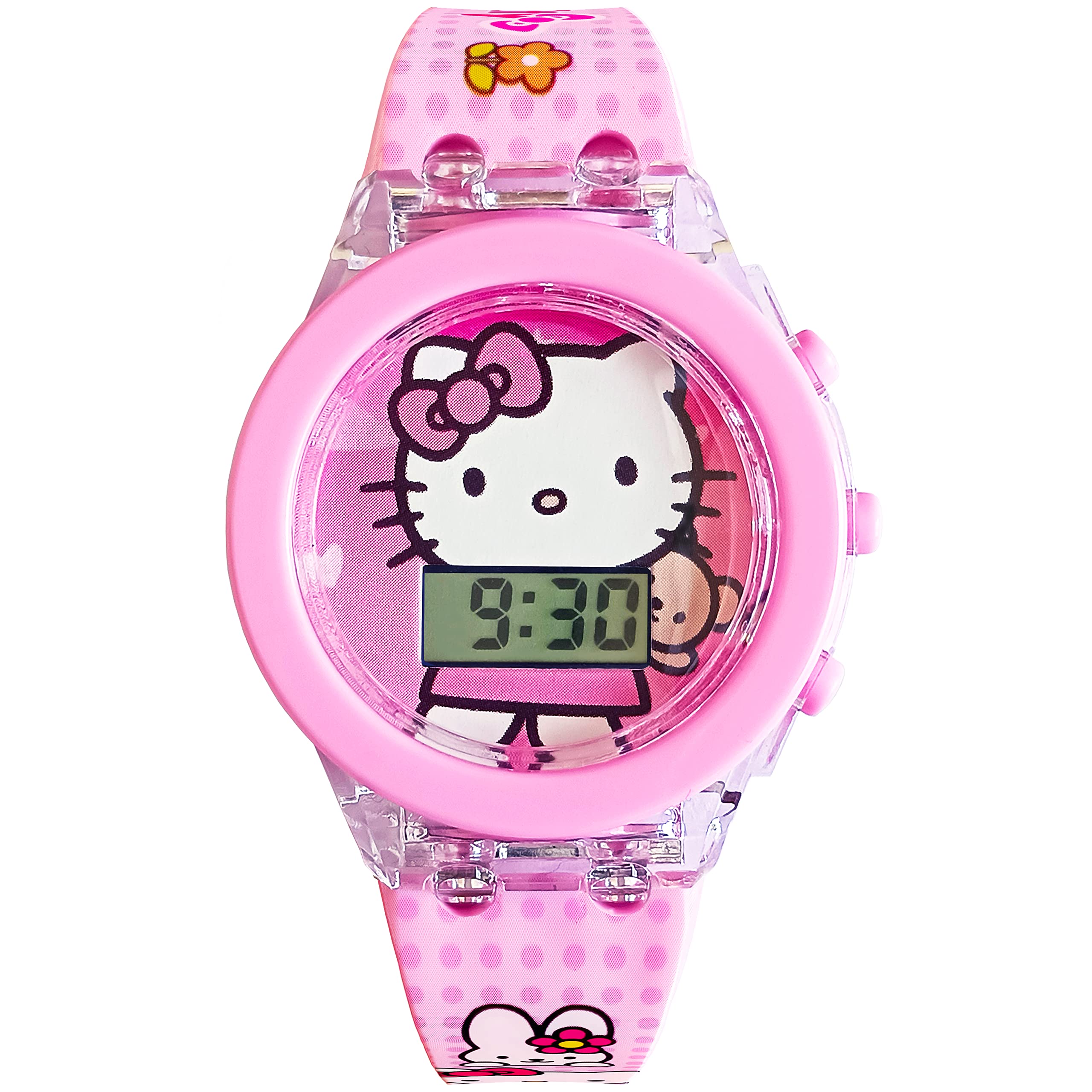 Brishti Cute Cat Multicolor Glowing Light Digital Pink Wrist Watch Cum Toy for Girls (Best Return Gift for Girls Child) (B0BB33ZYK2) Amazon Price History, Amazon Price Tracker