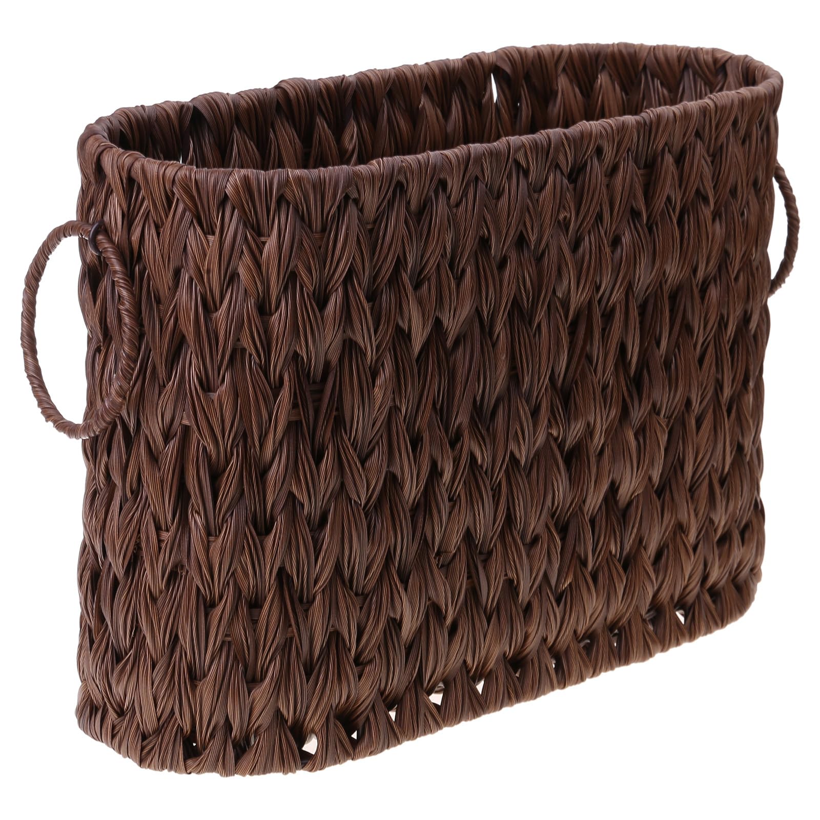 MICFENY Wicker Basket for Bathroom Storage Multipurpose Decorative Holder for Closet Elegant Styles