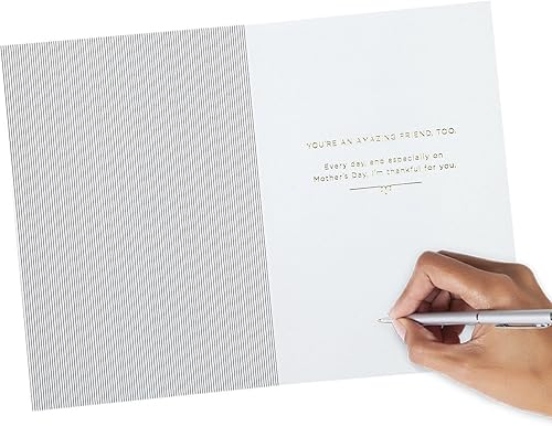 Miniatura 5 de Hallmark Signature Tarjeta de felicitación del día de madre (pequeño recordatorio), My Mom and Amazing Friend