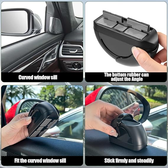 Car Ashtray With Lid, Door Ashtray, Mini Smell Proof Automotive Portable Ashtray for Smokers, Accessories Include 3Pcs Disposable Water Soluble Smoke Extinguishing Sands