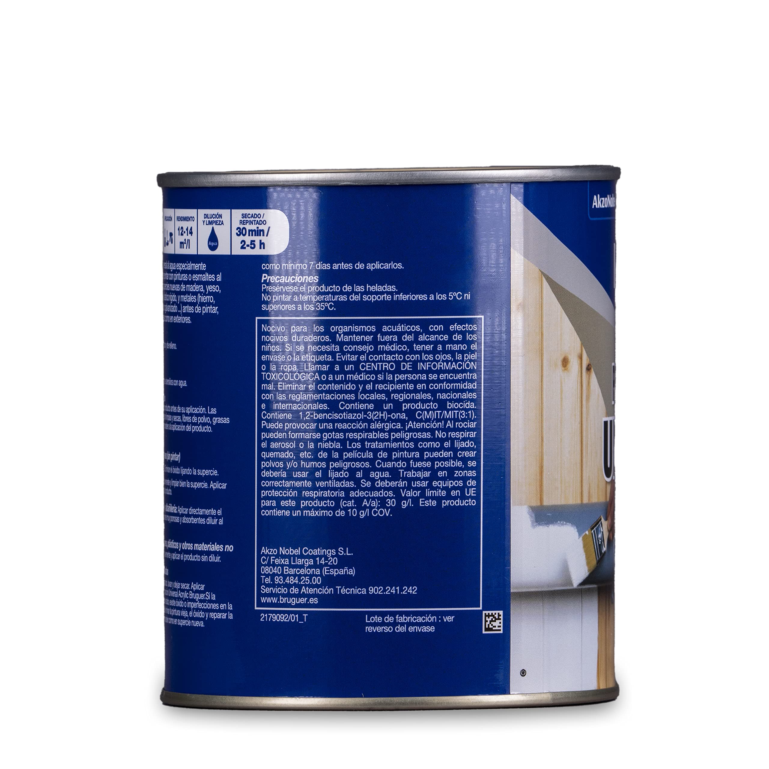 Bruguer Preparación Universal Acrylic Blanco 750 ml