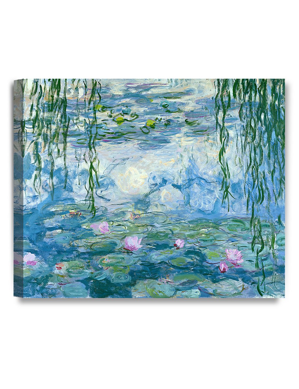 Claude Monet 【睡蓮】　高級複製 Amazon.com: 裝飾- 睡蓮1916-1919 年,Claude Monet 藝術複製品。Giclee