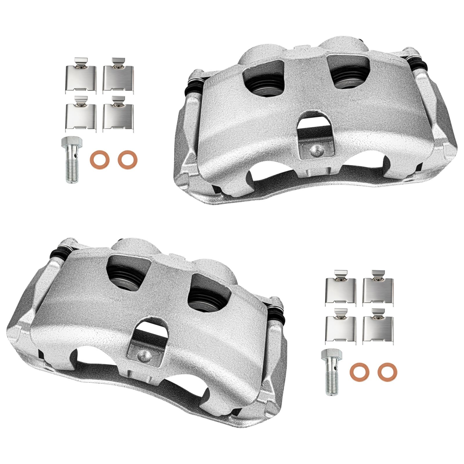 cciyu Front Left &amp; Right Disc Brake Calipers Assembly 18B5237 18B5236