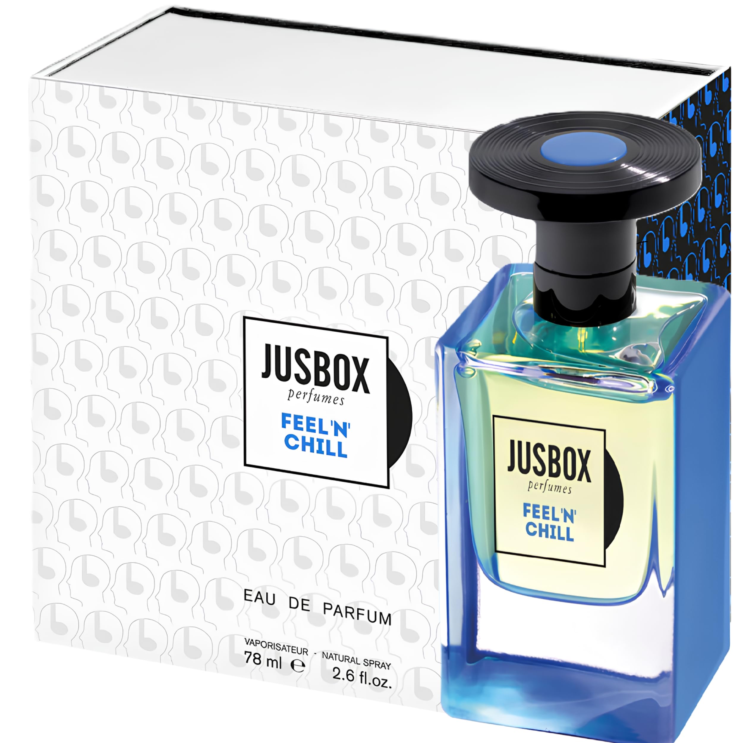 Amazon.com : Jusbox Feel 'n' Chill Eau de Parfum 2.6 oz / 78ml