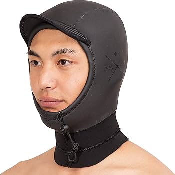 ウエットスーツ、ヘッドキャップ、ブーツのセット　3×5mm  ジャージ裏起毛 Amazon.co.jp: FELLOW サーフキャップ 寒冷地仕様 ウェットキャップ