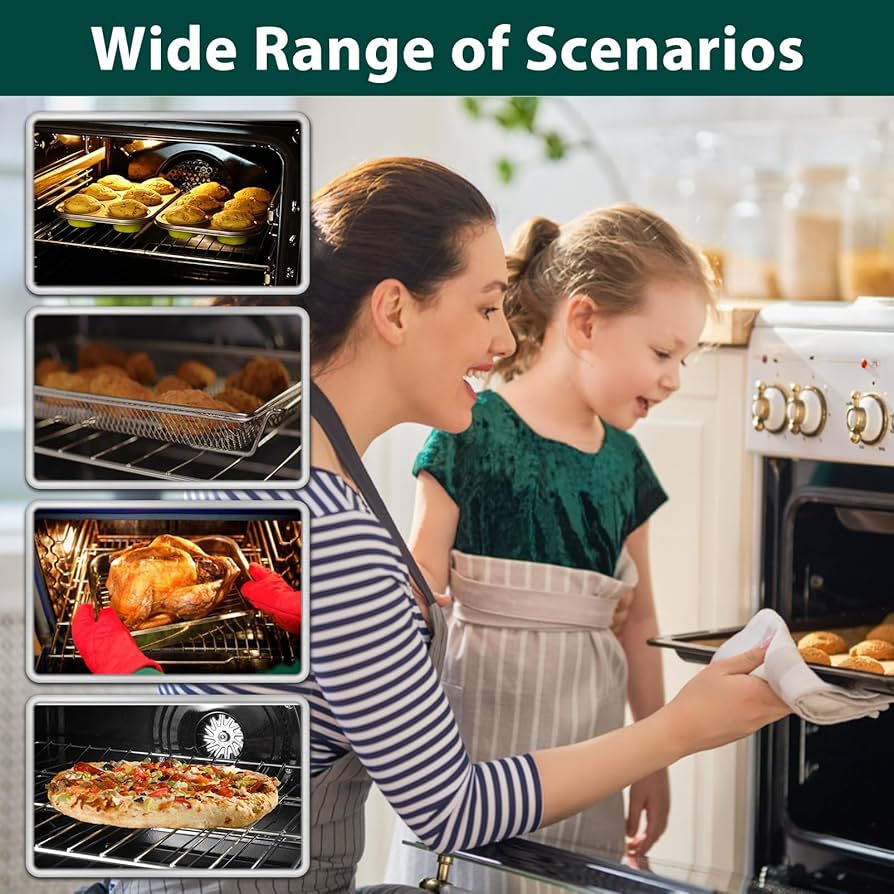 LRAL302S LRAL303S Air Fryer Basket Stove Replacement Parts For LG Oven Rack 304 Stainless Steel LG Air Fryer Rack LDG4313ST Gas Range Oven